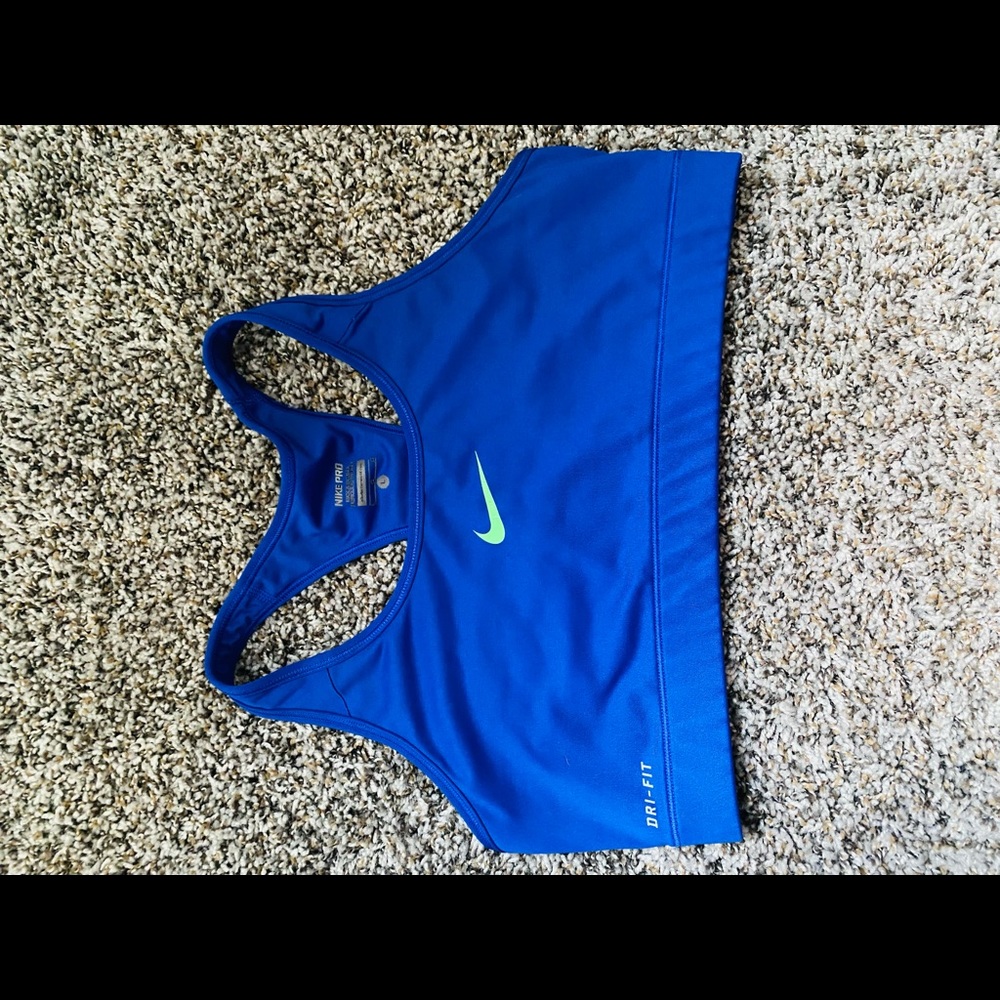Like New- Royal Blue Nike Sports Bra